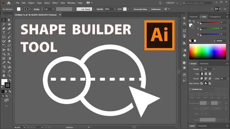 Shape Builder Tool Adobe illustrator