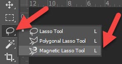 magnetic Lasso Tool