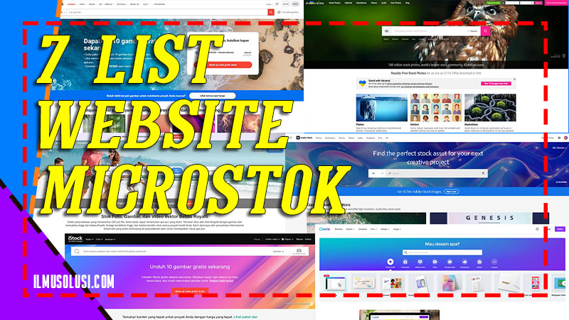 7 List Website Microstok