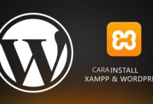 Cara install wordpress di xampp