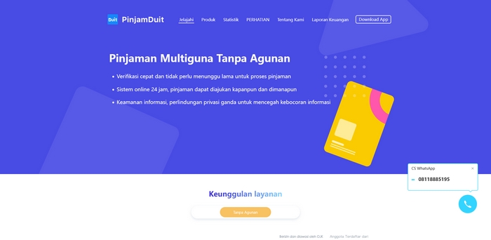Pinjaman Online Legal Pinjam-Duit