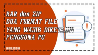 RAR dan ZIP Dua Format File yang Wajib Diketahui Pengguna PC