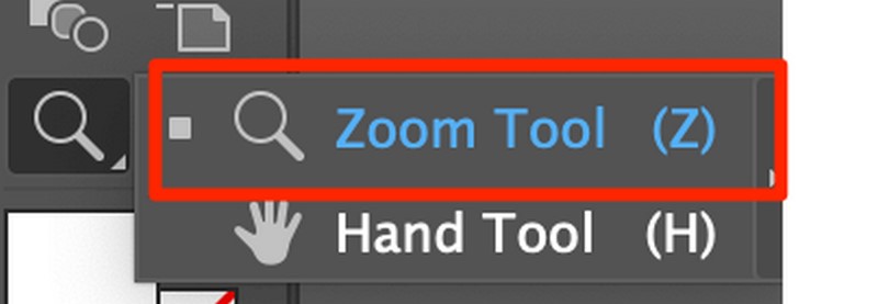 Zoom Out dan Zoom In Adobe illustrator