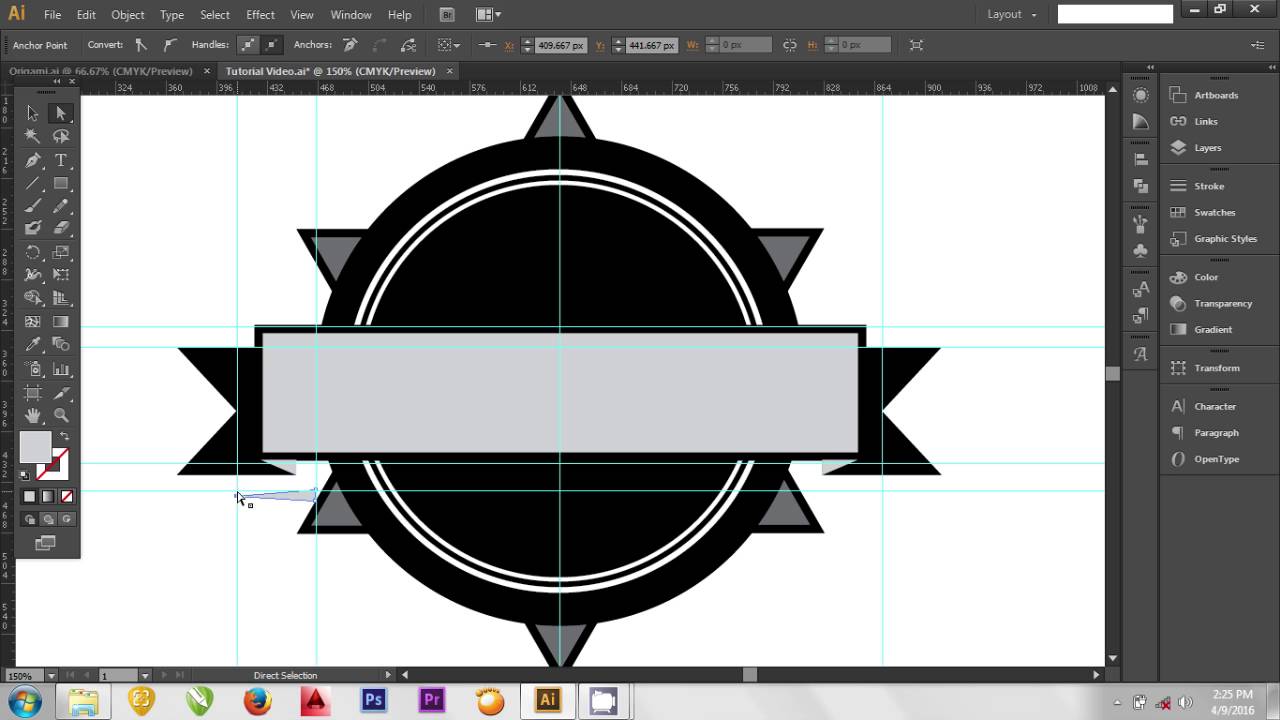 cara membuat logo di adobe illustrator